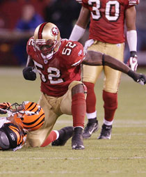 Patrick Willis in Aktion